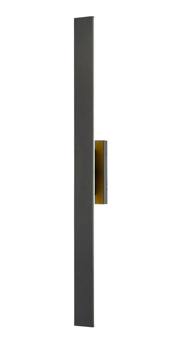 Z-Lite 5006-48BK-LED Stylet LED Outdoor Wall Sconce 48 Inch Sand Black CCT Selectable