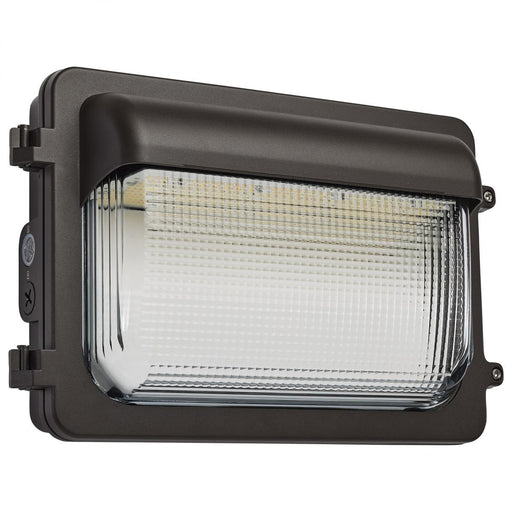 LED Wall Pack Satco 65-884  LED Low Profile Wall Pack 30/45/60W and CCT 3K/4K/5K Photocell Bronze Finish Satco