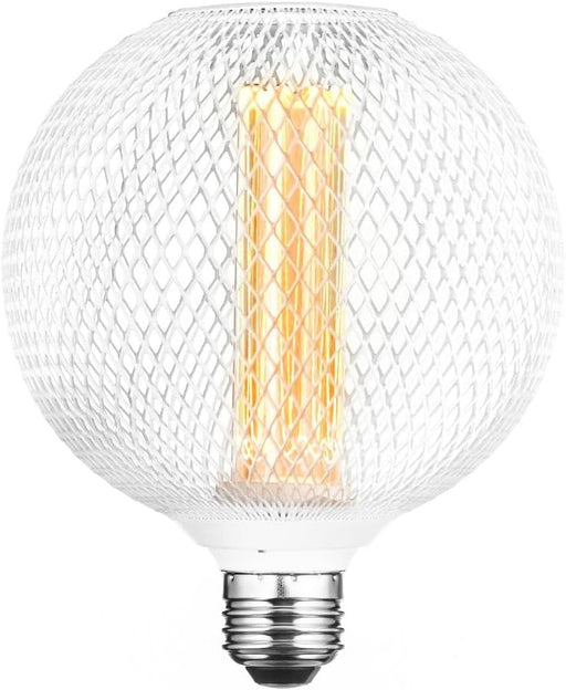 LED Specialty Bulb NextGlow NGWCG-8002 White Cage LED Light Bulb Fixture NextGlow