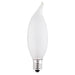 Candelabra Bulb Westinghouse 03278 25W Flame Tip Frost Candelabra Bulb Westinghouse