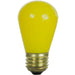 Sign Bulb SUNLITE 11S14Y-I 11W S14 Ceramic Yellow Lamp 120V Medium Base Bulb Sunlite