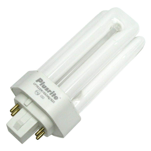PL LAMPS Plusrite 4037 PL18W/3U/4P/835 18W Compact Fluorescent PL Lamp 3500K Plusrite