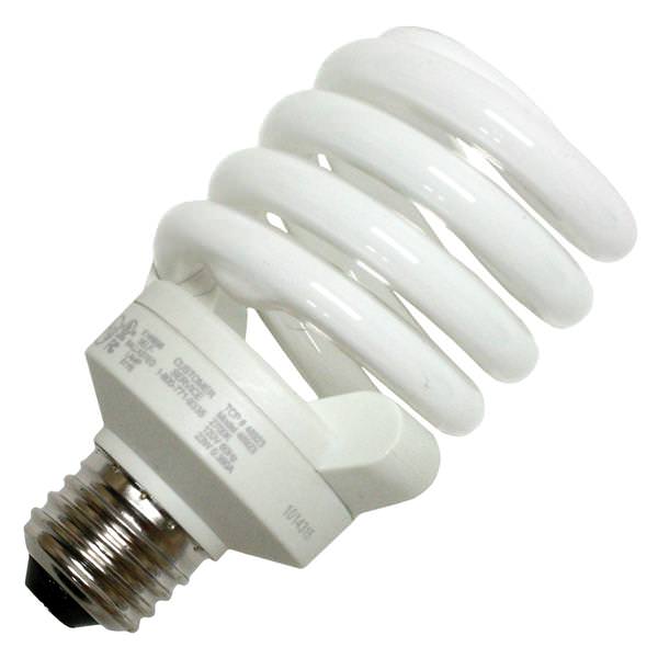 TCP 4892341K 23W Compact Fluorescent Light Bulb Medium Base 4100K