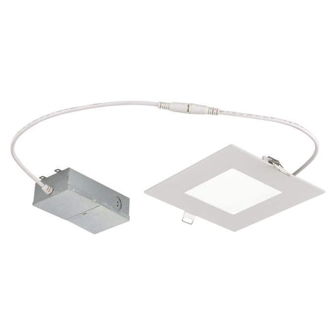 Westinghouse 519300 6 Inch Square LED Slim Fit Downlight 12W 5000K