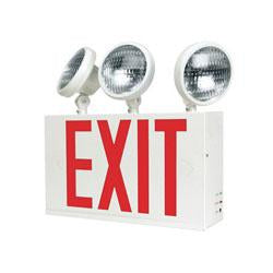 Exit Emergency Combo Radiant-Lite CNYXTE1RW3 12.7/14.3W Incandescent Exit & Emergency Combo Radiant-Lite