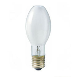 Mercury Vapor Lamps 100 Watt Mercury Vapor Coated Mogul ED23.5 ANSI HR100DX38 3900K Radiant-Lite