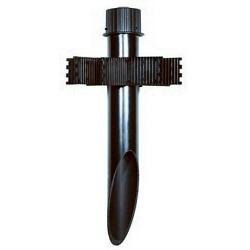 Landscape Post NUVO 76-640 2" Diameter PVC Mounting Post Nuvo