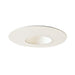 Recessed Trim Nora Lighting NT-641 6 inch Stepped Baffle with White Metal Trim Nora