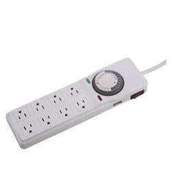 UltraGrow UG-TR/M8/120 Power Strip with Timer 8 Outlets