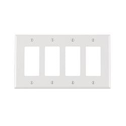 Wall Plate Designer Style Wall Plate Four Gang LightStore