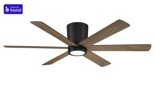 Ceiling Fan Wind River WR2028MB Coldwater 52" Wi-Fi smart Ceiling Fan in Matte Black Wind River Fans