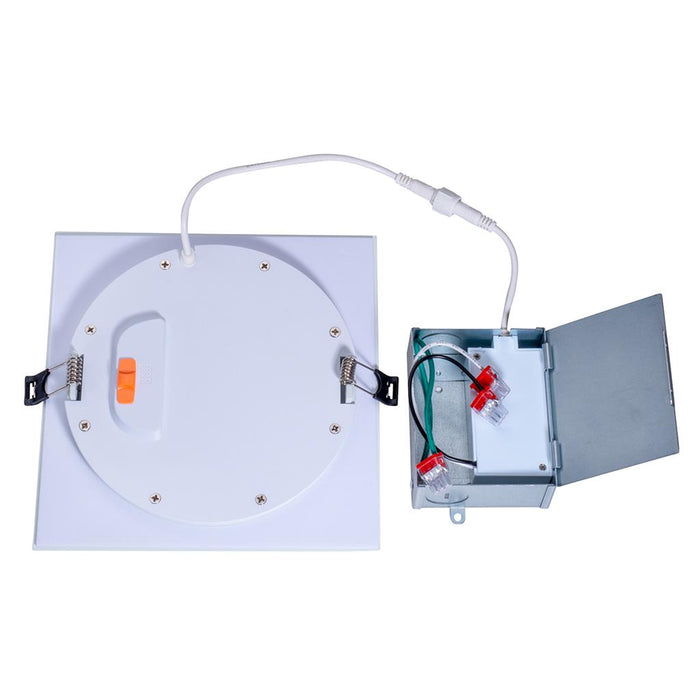 LED Recessed Downlight Topaz RDL/6SQ/15/5CTS-46 6 Inch Square CCT Selectable LED Slim Fit Recessed Downlight 15W Topaz