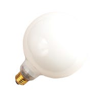 Halco - G16WH15 - Incand White Globe G16 Candelabra 15W C-7A/3 Filament Dimm product image