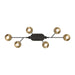 Eurofase 45713-019 Torcia 31" Matte Black LED Chandelier