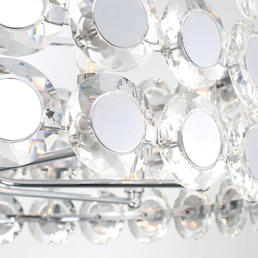 Eurofase 44286-019 Perrene 32" Chrome Chandelier