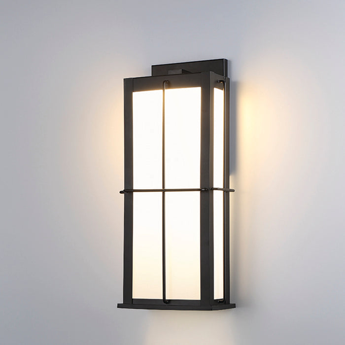 Eurofase 44268-015 Bensa 20" Matte Black LED Outdoor Wall Light