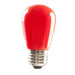 LED Sign Lamps (S-Type) Halco - S14RED1C/LED - LED Sign S14 Lamp Red 1.4W 120VL E26 25K-hr Dimm Halco Lighting Technologies