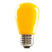 LED Sign Lamps (S-Type) Halco - S14YEL1C/LED - LED Sign S14 Lamp Yellow 1.4W 120VL E26 25K-hr Dimm Halco Lighting Technologies