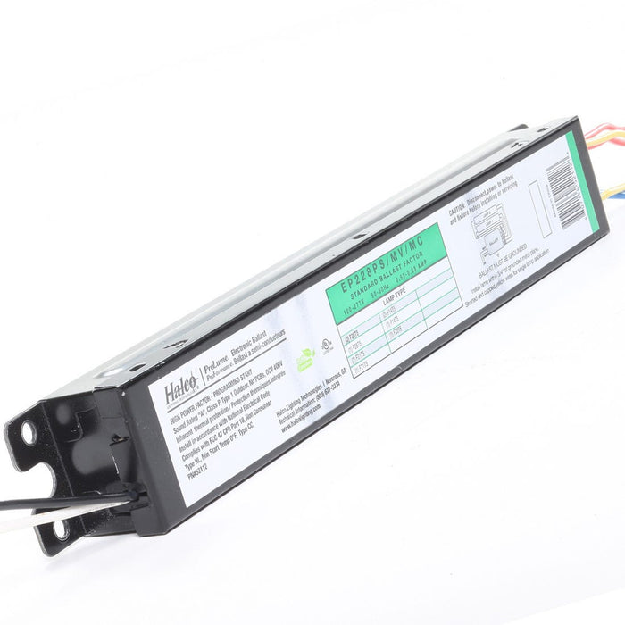 Halco - EP228PS/MV/MC - Elec Fluor Ballast T5 (F28T5) 2 Lamp Multi-Volt Prog Start product image