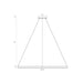 Eurofase 31473-032 Spunto 61" Brushed Gold LED Chandelier