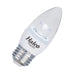 LED B11 Chandelier Bulbs Halco - B11CL5/827/E26/LED - LED Bullet (B11) Chandelier Bulb Cream (E26) 120V 300L Dimm Halco Lighting Technologies
