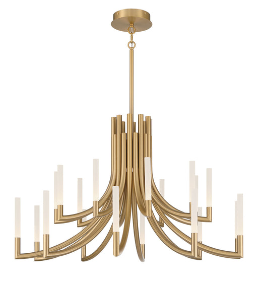 Eurofase 49012-019 Olette 42" Gold LED Chandelier