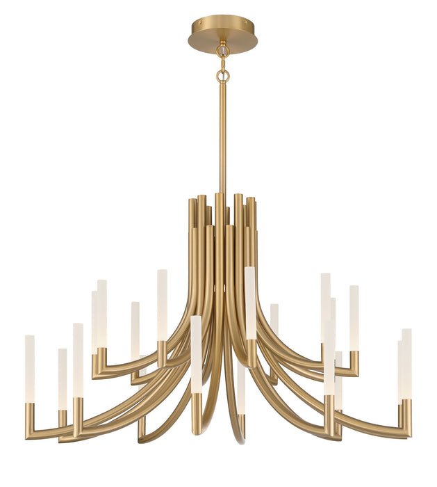 Eurofase 49012-019 Olette 42" Gold LED Chandelier