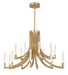 Eurofase 49012-019 Olette 42" Gold LED Chandelier