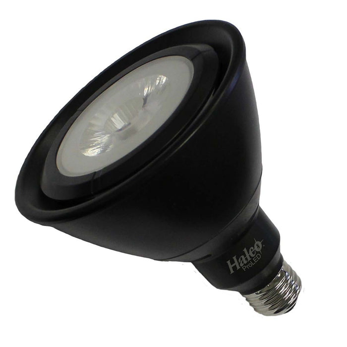 LED PAR Floods Halco - PAR38NFL17/927/BH/LED2 - LED PAR38 Narrow Flood 17W 2700K Dim 25Deg E26 HI-CRI Black 120V Halco Lighting Technologies
