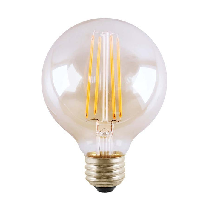 LED Filament Bulbs Halco - G25CL5ANT/830/LED2 - LED Globe (G25) Filament Clear (E26) 120V 500L 15Khr Dimm Halco Lighting Technologies
