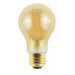LED Filament Bulbs Halco - A19AMB5ANT/820/LED2 - LED A-Shape (A19) Filament Amber (E26) 120V 340L 15Khr Dimm Halco Lighting Technologies