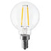 LED Filament Bulbs Halco - G16.5CL2ANT/830/LED2 - LED Globe (G16.5) Filament Clear (E12) 120V 180L Dimm Halco Lighting Technologies
