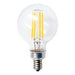 LED Filament Bulbs Halco - G16.5CL4ANT/830/LED2 - LED Globe (G16.5) Filament Clear (E12) 120V 350L 15Khr Dimm Halco Lighting Technologies