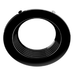 Halco - RDL4-RT-BT-BK - Select Retrofit Downlight 4 Replaceable Baffle Trim Black product image