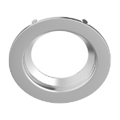 Halco - RDL4-RT-ST-BN - Select Retrofit Downlight 4 Replacable Smooth Trim BR Nickel product image