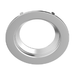 Halco - RDL4-RT-ST-BN - Select Retrofit Downlight 4 Replacable Smooth Trim BR Nickel product image