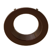 Halco - RDL4-RT-BT-BZ - Select Retrofit Downlight 4 Replacable Baffle Trim Bronze product image