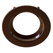 Halco - RDL4-RT-ST-BZ - Select Retrofit Downlight 4 Replacable Smooth Trim Bronze product image