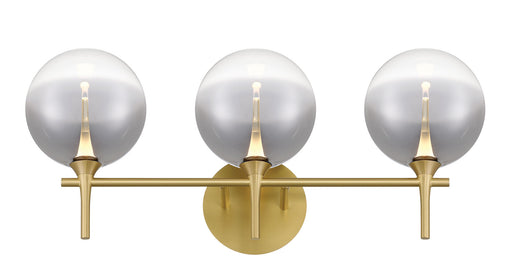 Eurofase 48913-027 Iissa 3-Light Gold LED Vanity Light