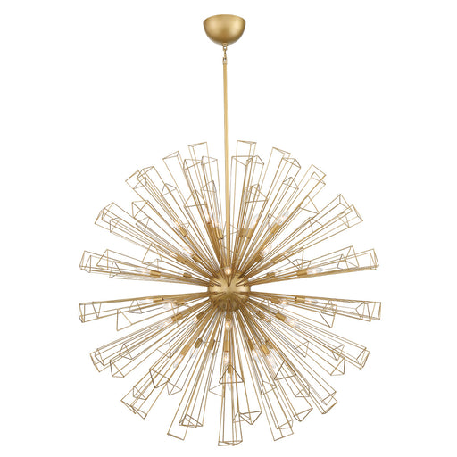 Eurofase 43865-025 Dendelio 54" Matte Gold Chandelier