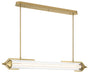 Eurofase 45715-025 Espada 48" Gold LED Chandelier