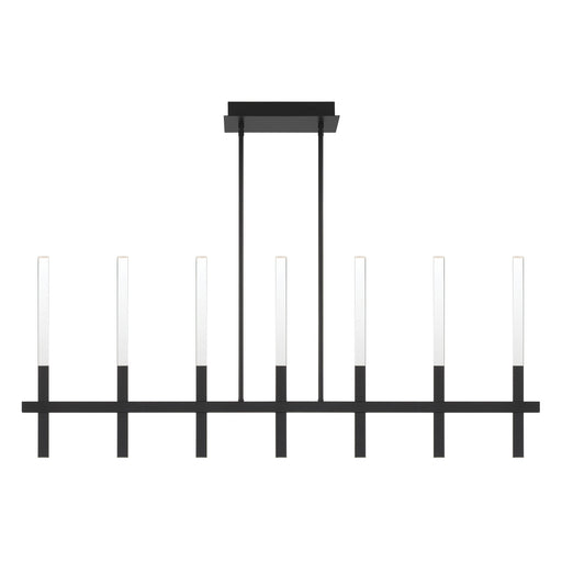 Eurofase 46476-012 Benicio 46" Matte Black LED Chandelier