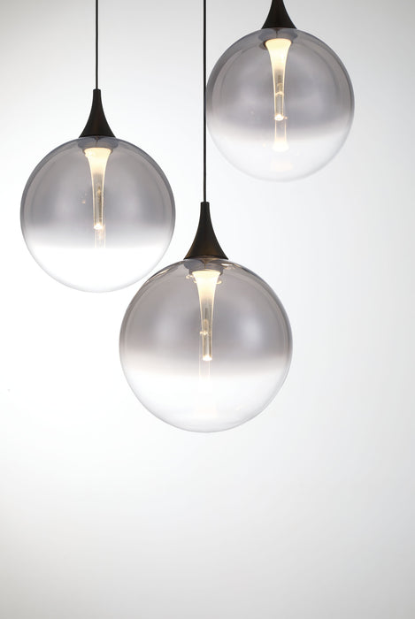 Eurofase 48929-028 Iissa 21" Matte Black LED Chandelier