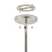 Chandelier Thesis 206944A Helena 42 inch 6 light Polished Nickel Chandelier with Clear Acrylic Shades THESIS