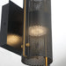 Eurofase 46460-011 Westcliffe 12" Gold-Black Mix LED Outdoor Wall Light