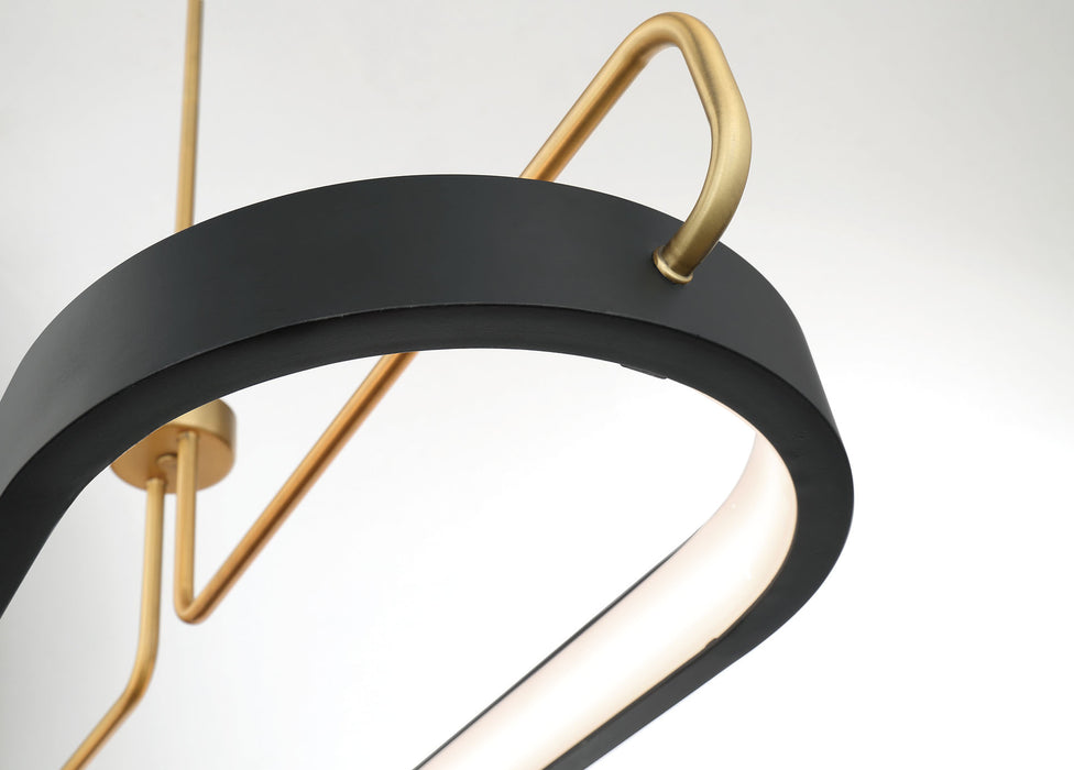 Eurofase 37931-018 Pemberton 38" Brushed Brass LED Pendant Light