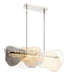 Eurofase 50462-018 Grotto 39" Polished Nickel LED Chandelier