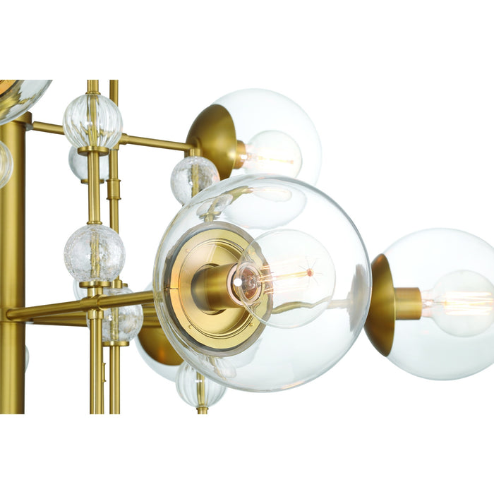 Eurofase 47223-011 Traiton 48" Gold Chandelier
