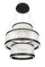 Eurofase 49351-026 Empra 35" Matte Black LED Chandelier