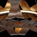 Eurofase 30079-014 Banderia 44" Bronze-Gold Mix LED Chandelier